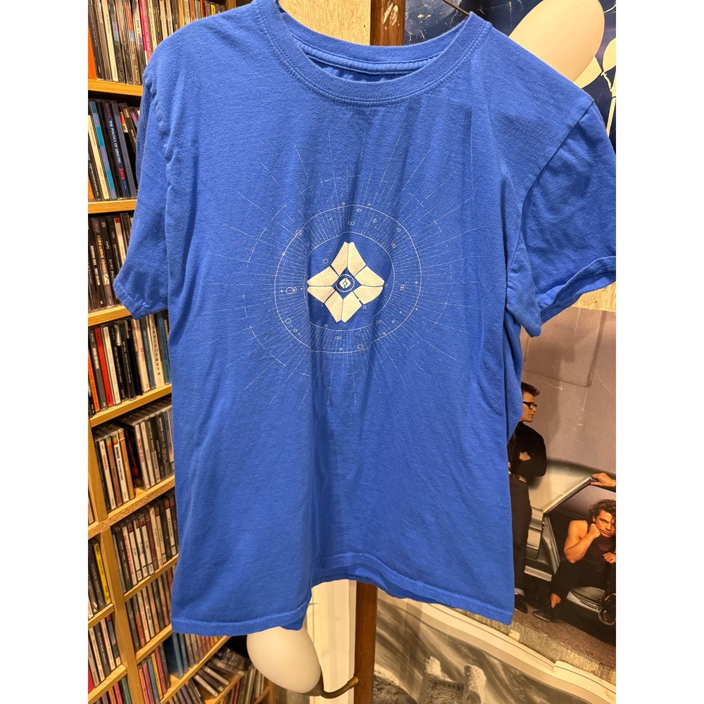 Loot Gaming Bungie DESTINY Men's Destiny Ghost Gaming Logo T Shirt | Medium